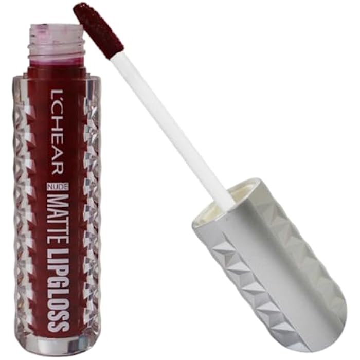 L'chear Lip Gloss Nude Matte Light&Thin Lasting Color Shade Number 4 - Image 1